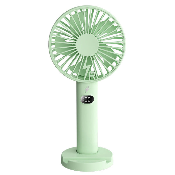 Unisex Portable Hand Fan with Digital Display Kalsten