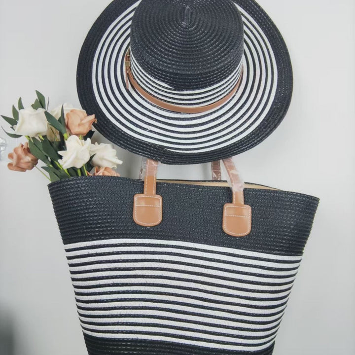 Beach bag and sun hat set Kalsten