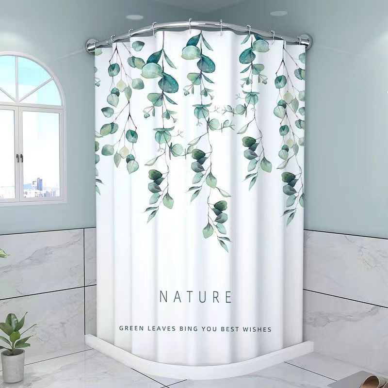Tropical Cactus Pattern Shower Curtain Kalsten