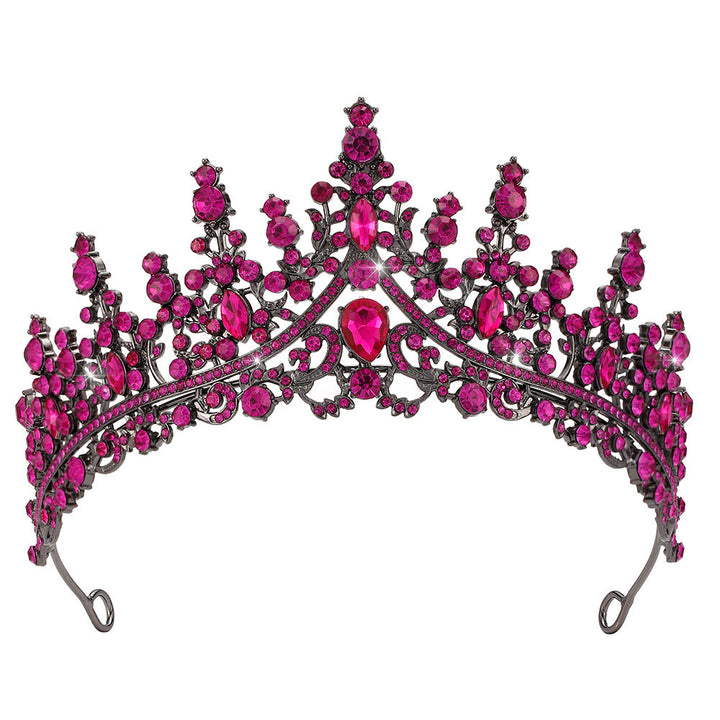 Ladies Rhinestone Tiara with Sparkling Gemstones Kalsten