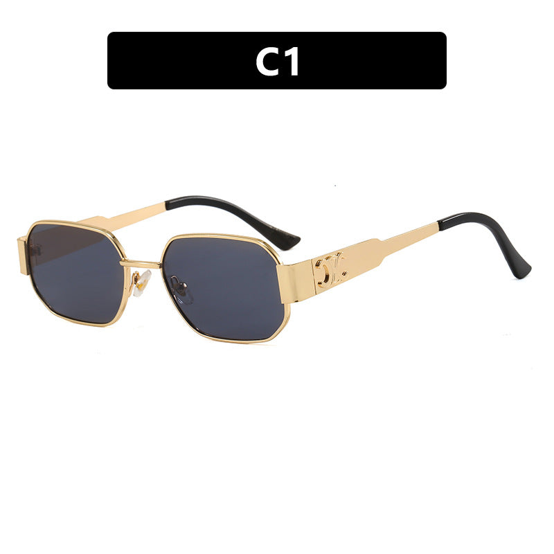 Women's geometric sunglasses in modern design with polarized lenses Kalsten