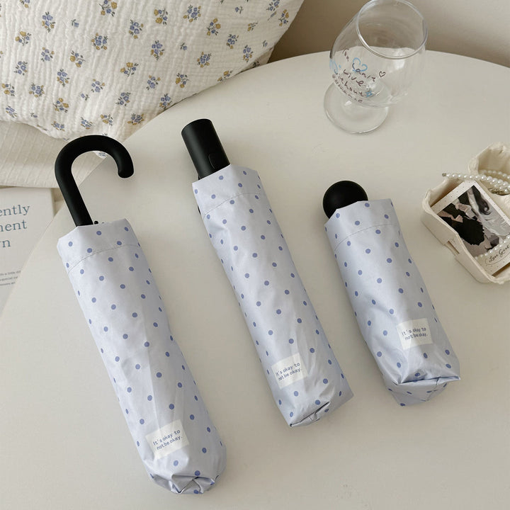 Ladies folding umbrella with sturdy mechanism and stylish design Kalsten