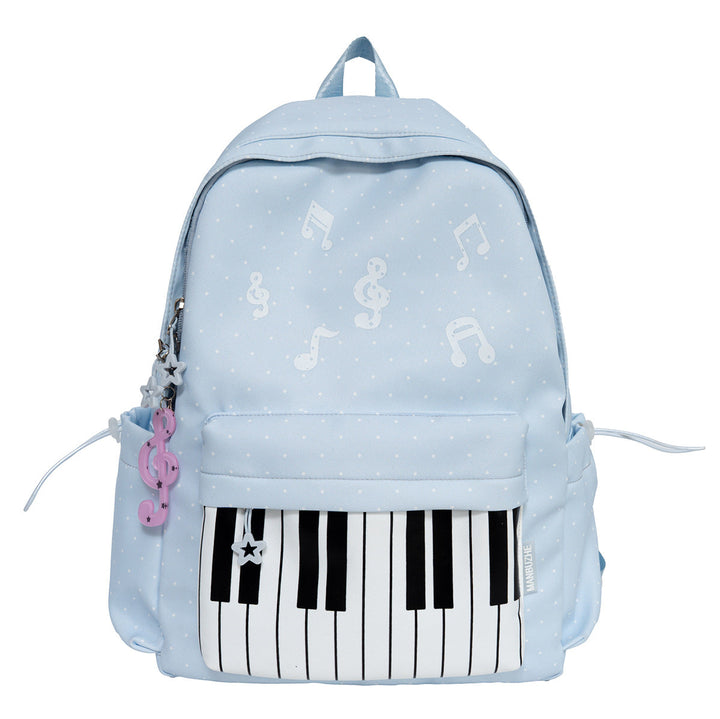 Musical-Themed Casual School Backpack Kalsten