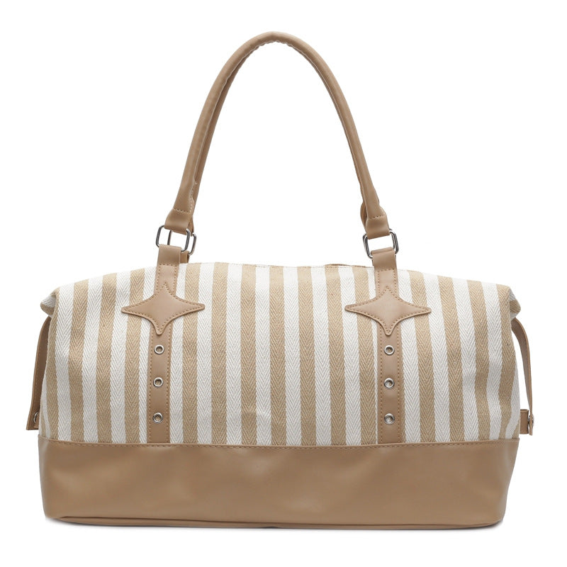Elegant Sports Duffel Bag with Structured Outer Material and Sturdy Carry Straps Kalsten