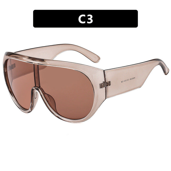 Ladies sporty sunglasses in aerodynamic design with wide field of vision Kalsten