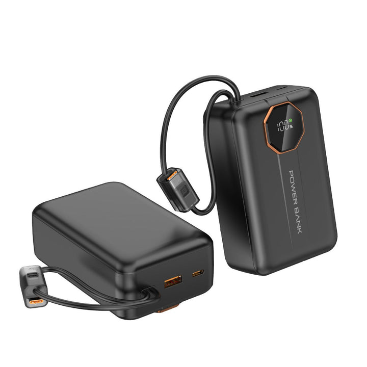 Portable power bank with integrated fast charging function and LED display Kalsten