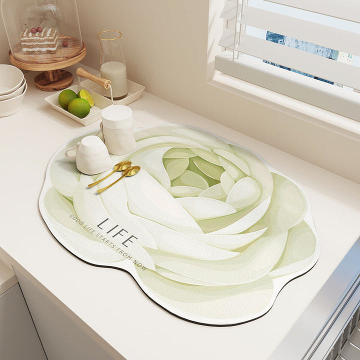 Cute Cloud Shaped Kitchen Counter Mat Kalsten