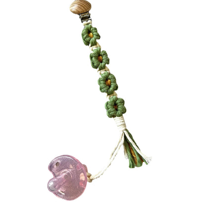 Decorative Floral Eyewear Chain Acalora