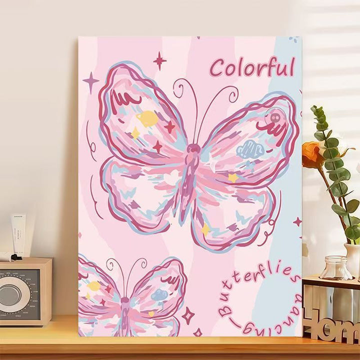 Decorative Butterfly-Themed Canvas Art Kalsten