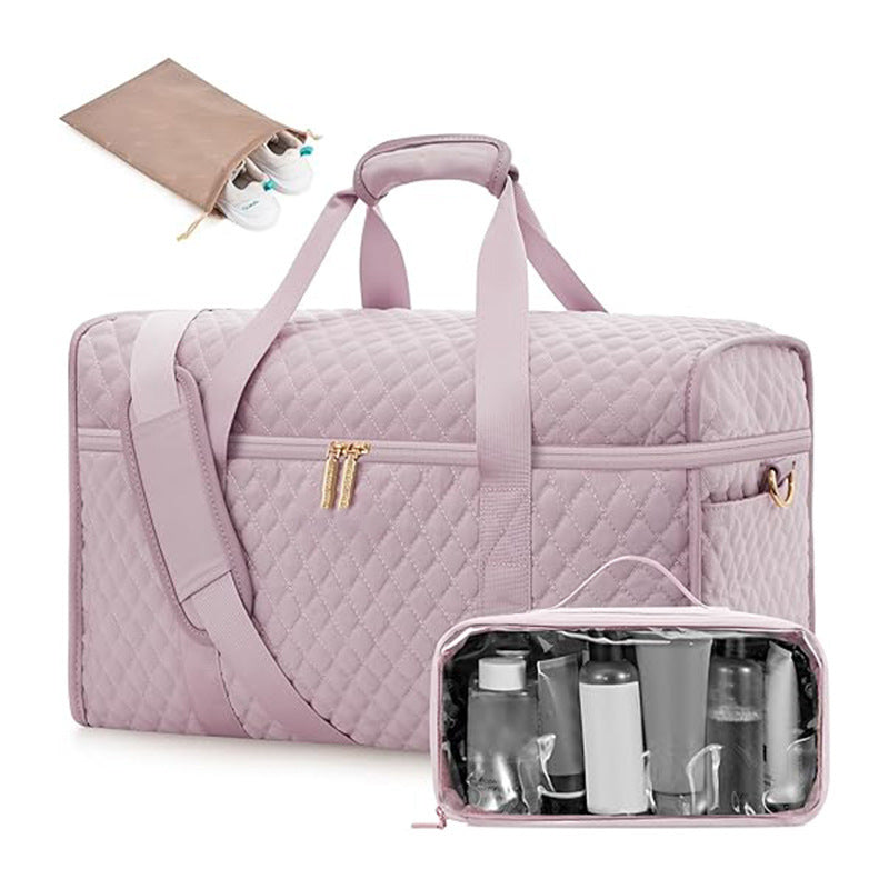 Versatile travel bag with integrated cosmetics compartment Kalsten