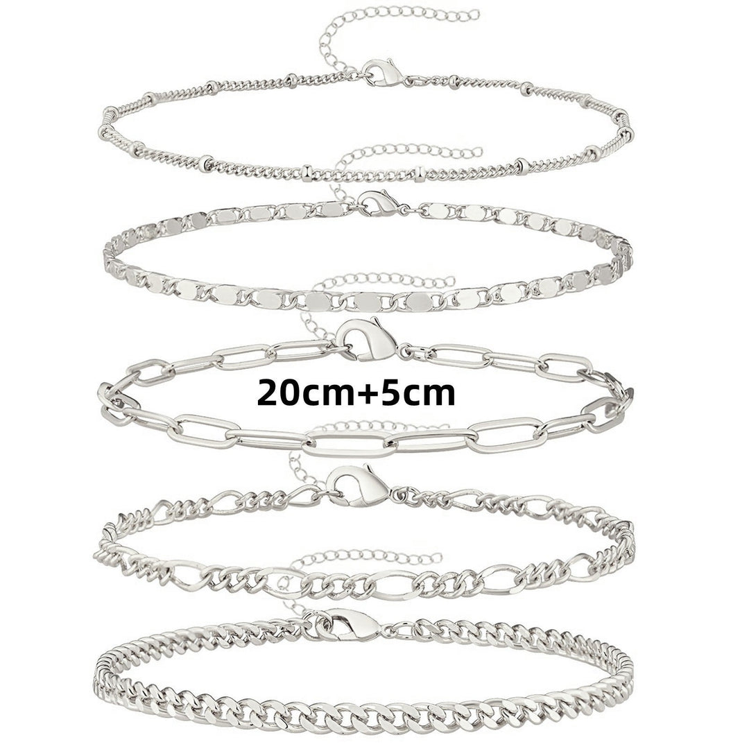 Adjustable Multi-Style Anklet Set Kalsten