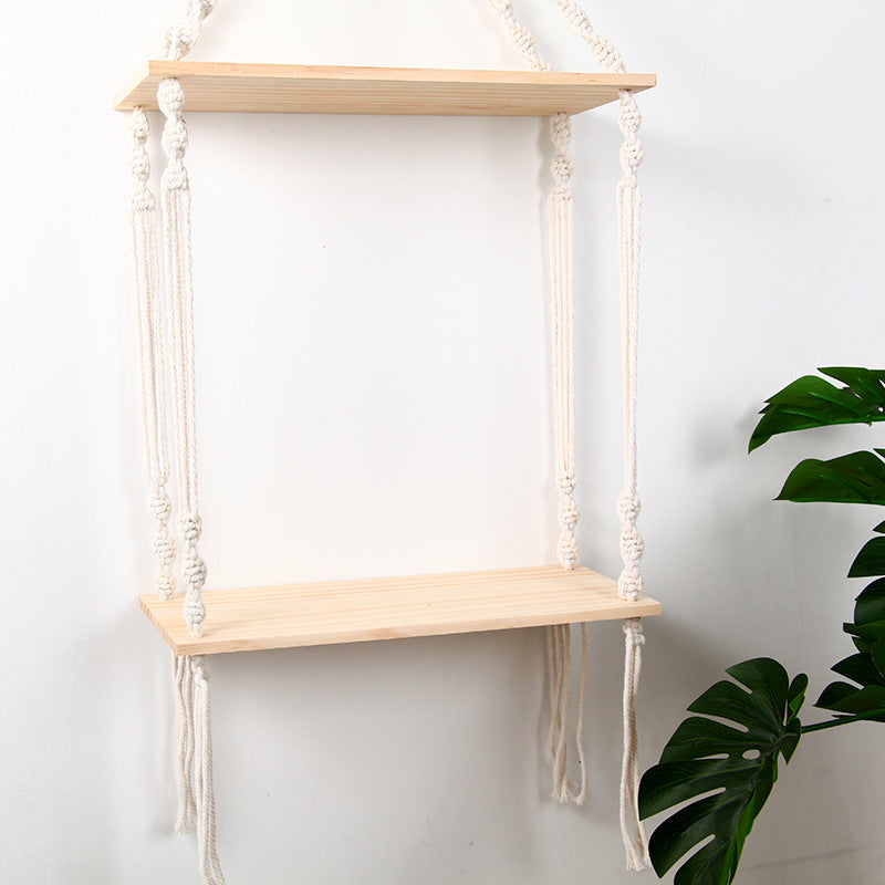 Hanging Macrame Shelf Organizer Acalora 1788941636