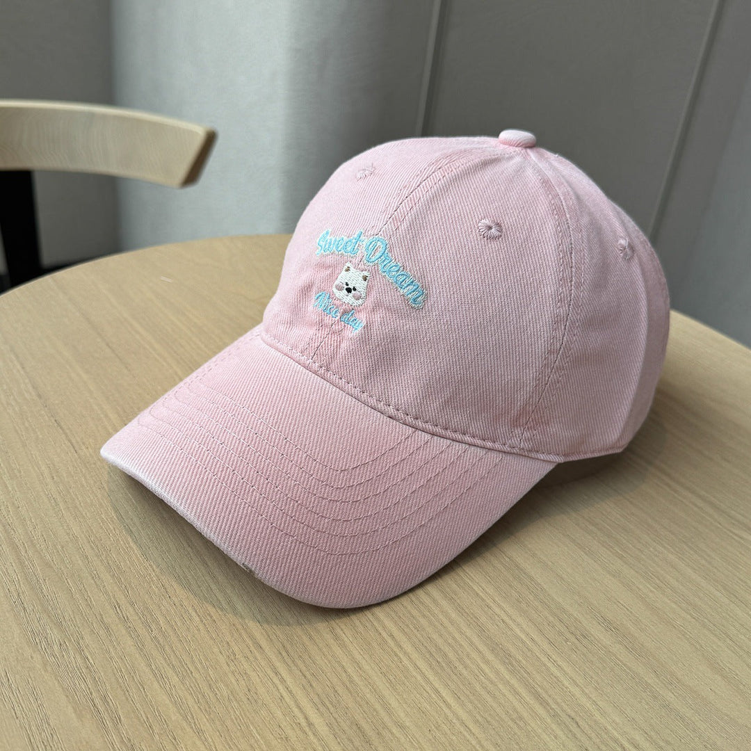 Women's Playful Embroidered Cap Kalsten