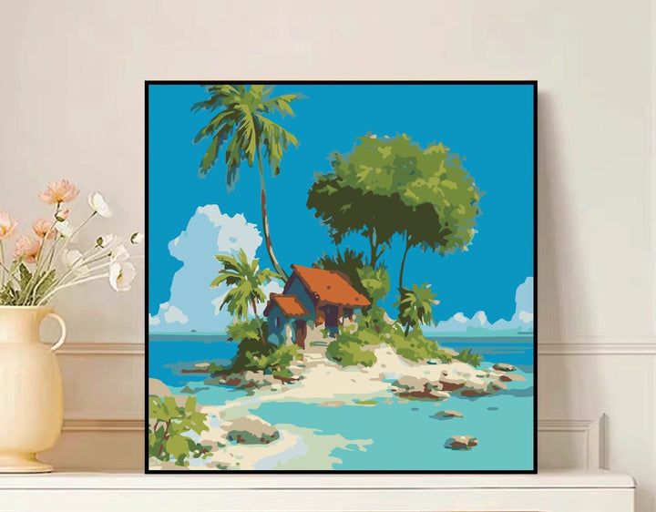 Scenic Mountain Landscape Canvas Art Kalsten
