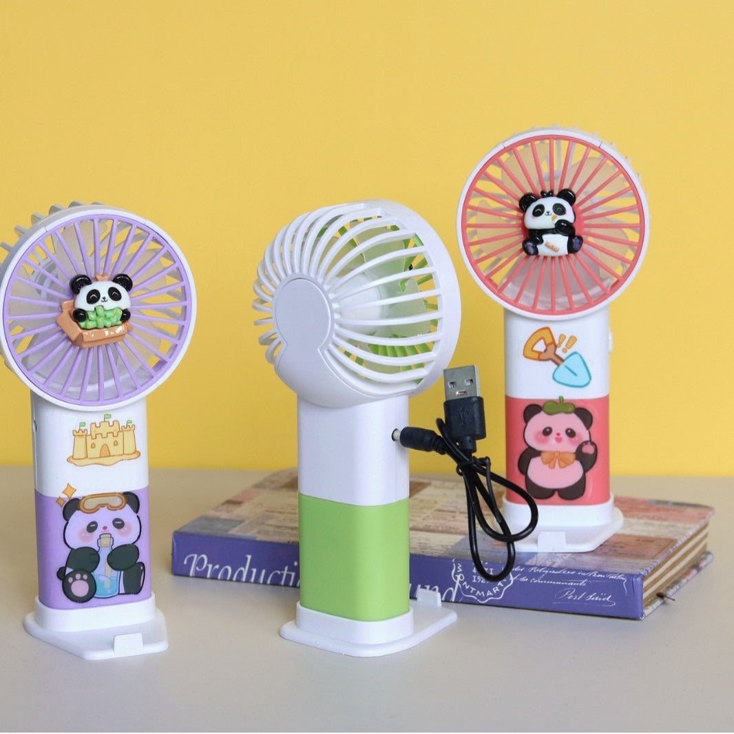 Unisex Portable Hand Fan in Cute Panda Design Kalsten