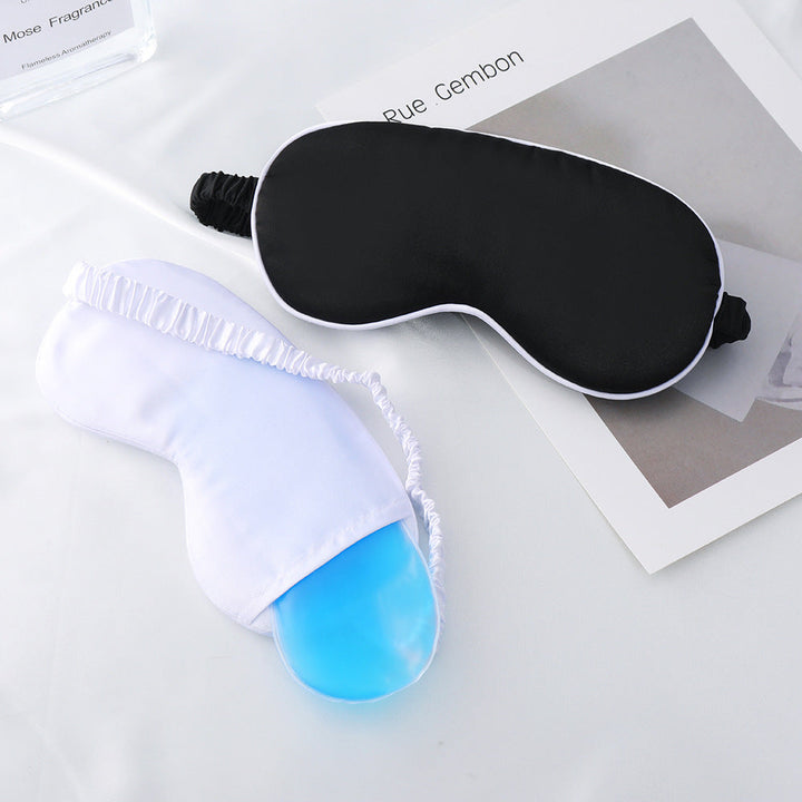 Women's nan silky soft sleep mask with removable gel cooling pad and adjustable comfort strap Kalsten