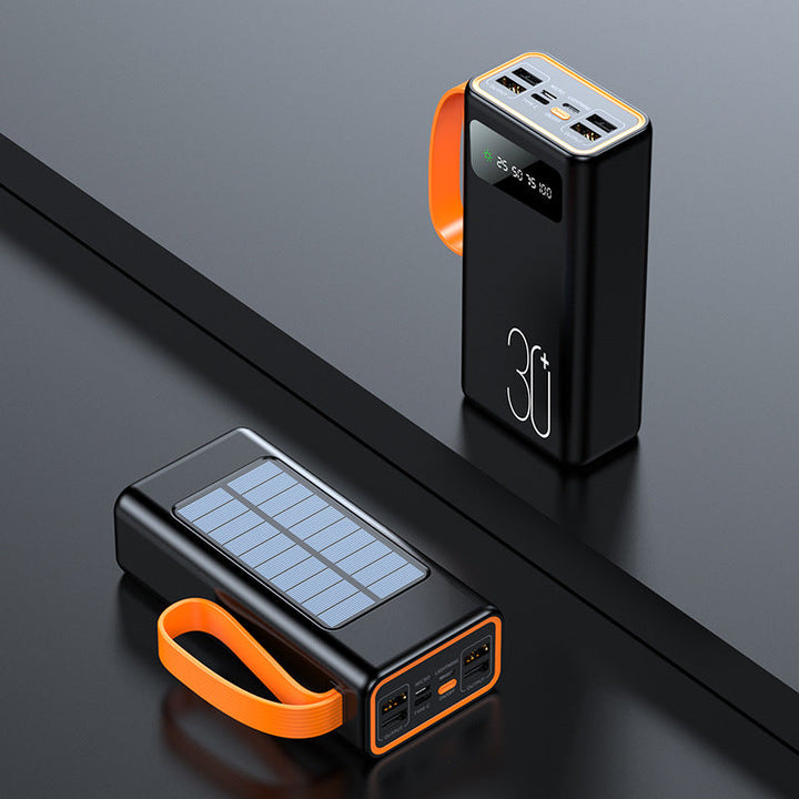 Solar Power Bank with Fast Charging Function and Integrated USB Ports Kalsten