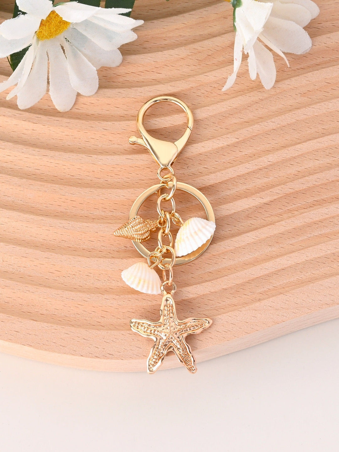 Keychain with Maritime Star Motif Kalsten