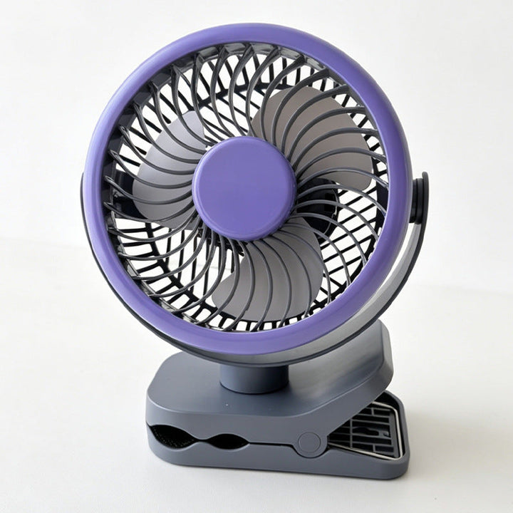 Unisex Portable Clip Fan with Flexible Tilt Mechanism Kalsten