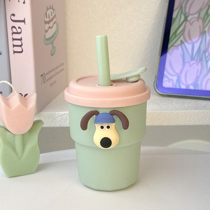 Ladies flexible drinking cup with animal design Kalsten