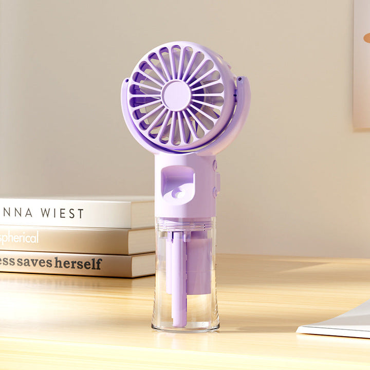Ladies portable mini fan with water spray Kalsten