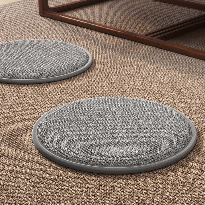 Round Textured Cushioned Floor Mat Kalsten