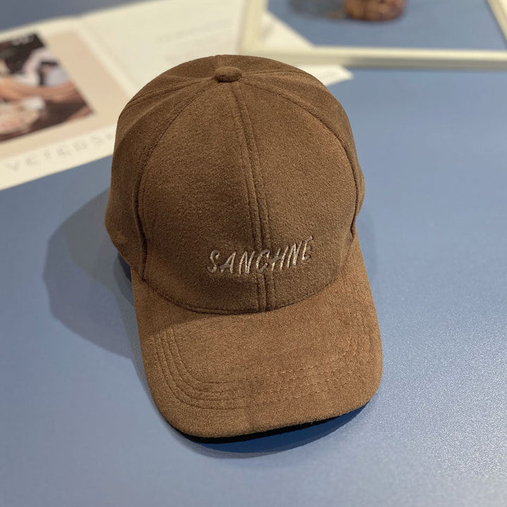 Women's Embroidered Wool Baseball Cap Kalsten