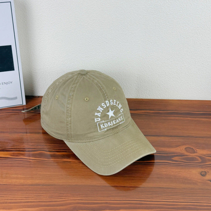 Men's Distressed Vintage Style Baseball Cap Kalsten