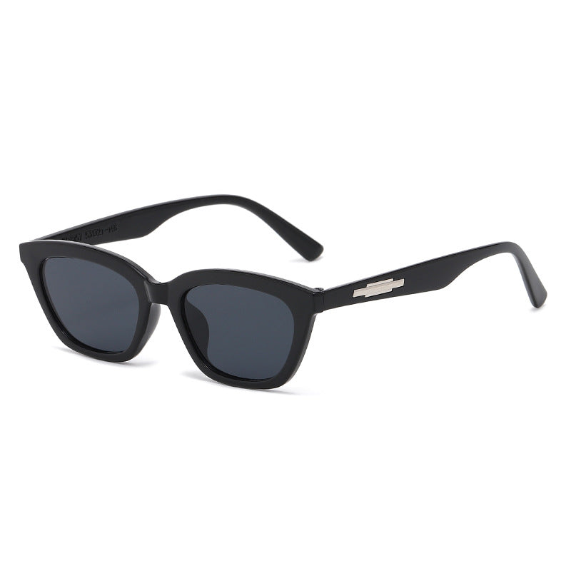 Women's fashionable Cat-Eye sunglasses with transparent frame and mirrored lenses Kalsten