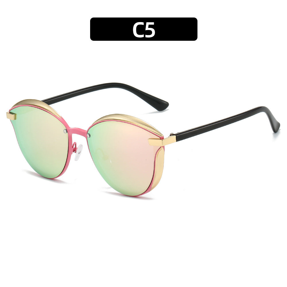 Women's sunglasses with luxurious metal frame and harmonious contour Kalsten