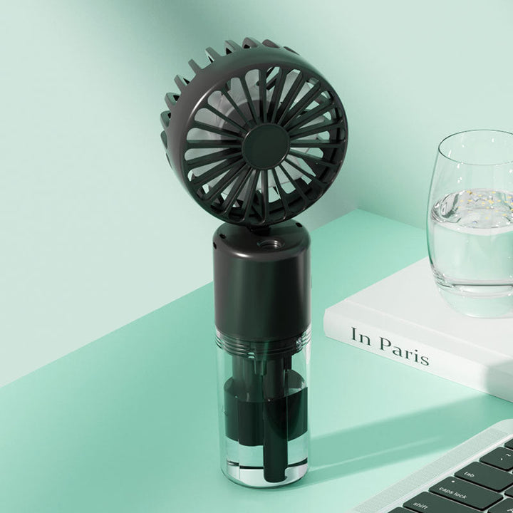 Ladies portable mini fan with water spray Kalsten