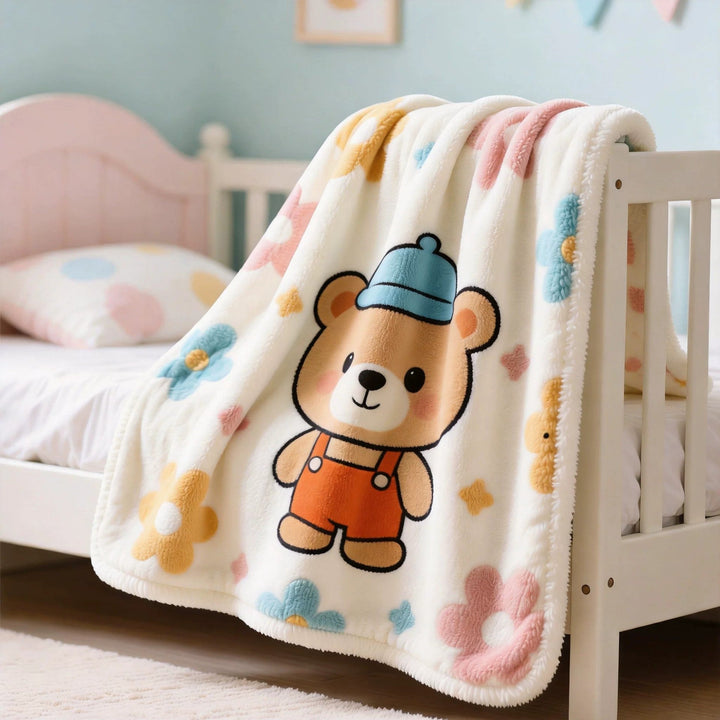 Children's cuddly blanket with animal motif Kalsten