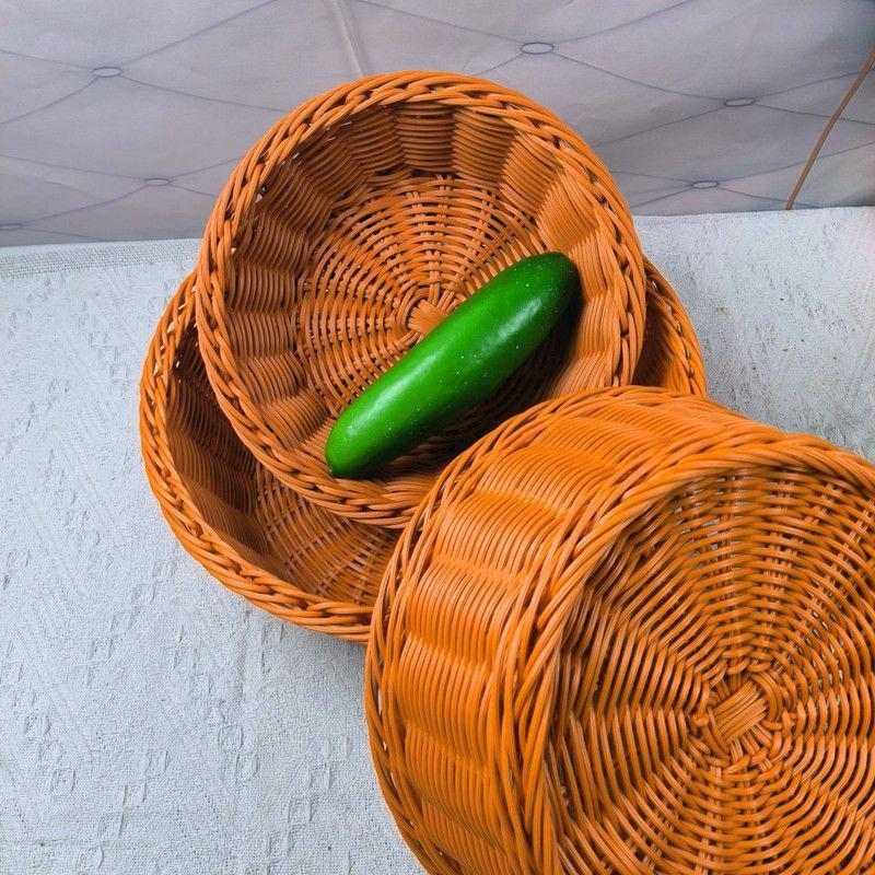 Handwoven Fruit Serving Bowls Kalsten