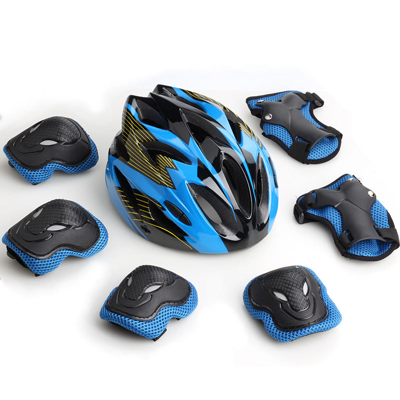 Children's Cycling Safety Helmet and Protective Gear Set Kalsten