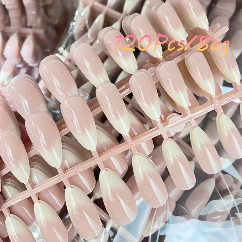 French Tip Acrylic Nail Set Kalsten