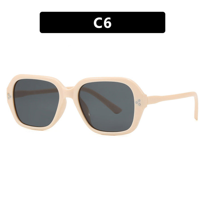 Women stylish sunglasses in trendy geometric design Kalsten