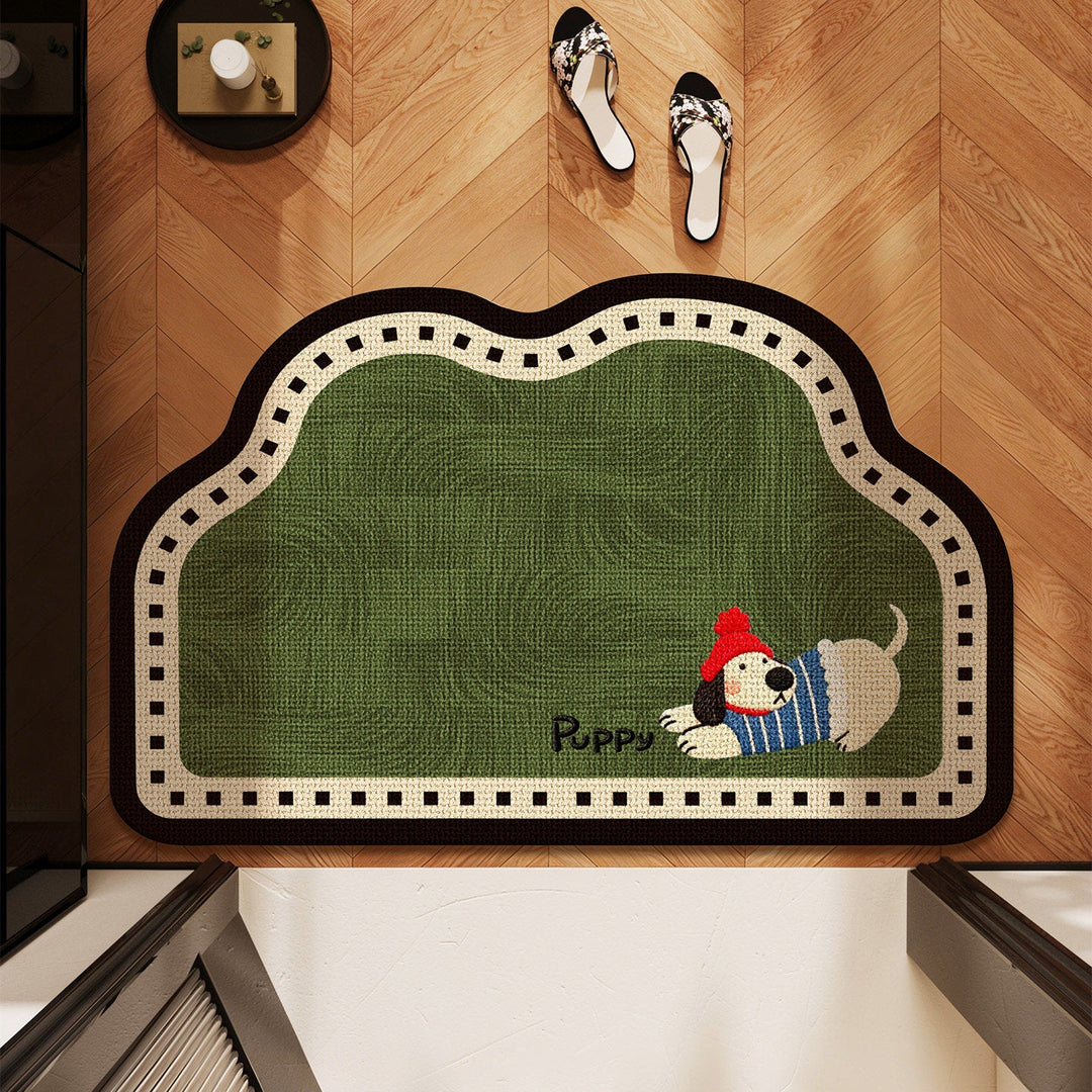 Cute Cartoon Animal Bath Mat Kalsten