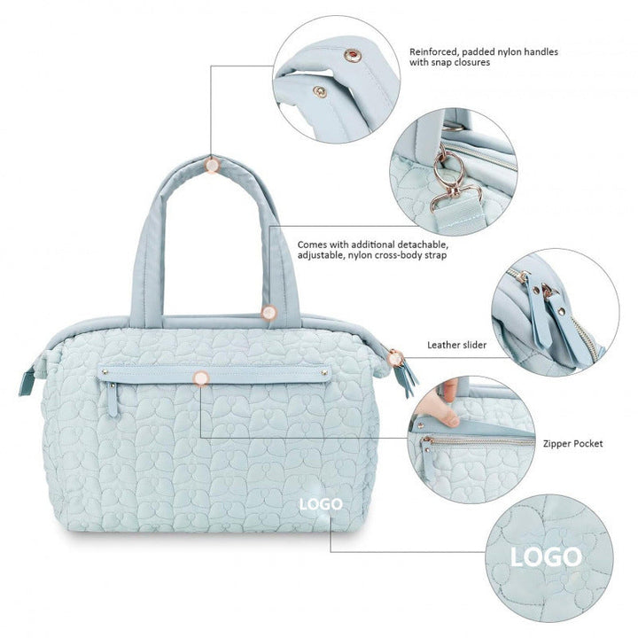 Padded tote bag with versatile compartment layout Kalsten