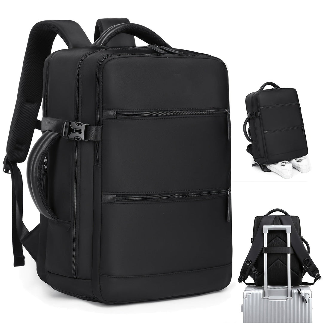 Unisex multifunctional business backpack with padded laptop compartment and removable carrying handle Kalsten