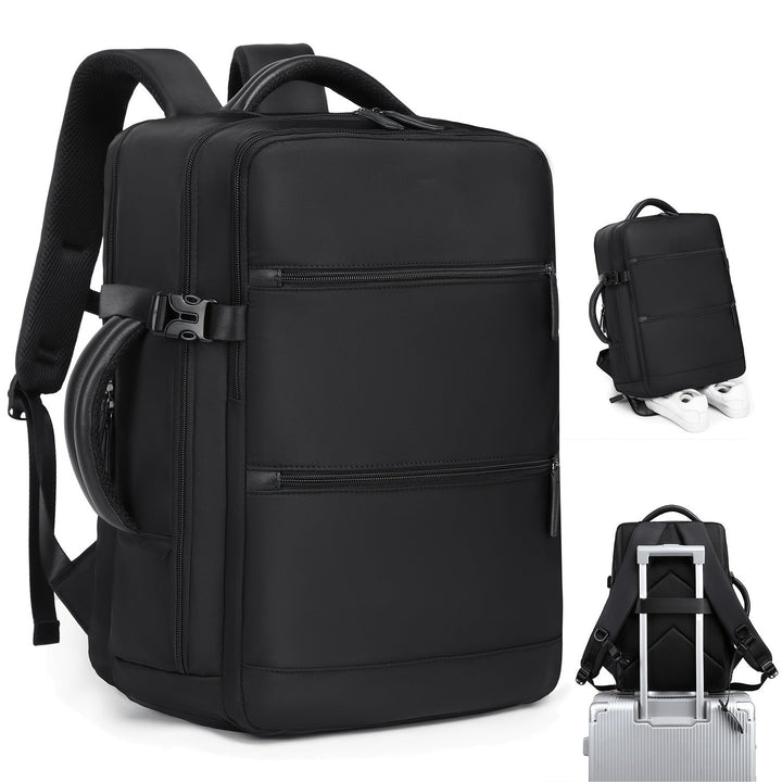 Unisex multifunctional business backpack with padded laptop compartment and removable carrying handle Kalsten