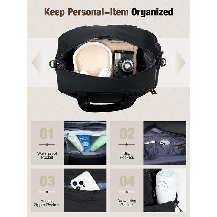 Elegant Travel Bag with Versatile Compartments Kalsten
