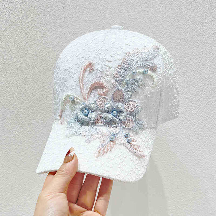 Women's Embroidered Lace Baseball Cap Kalsten