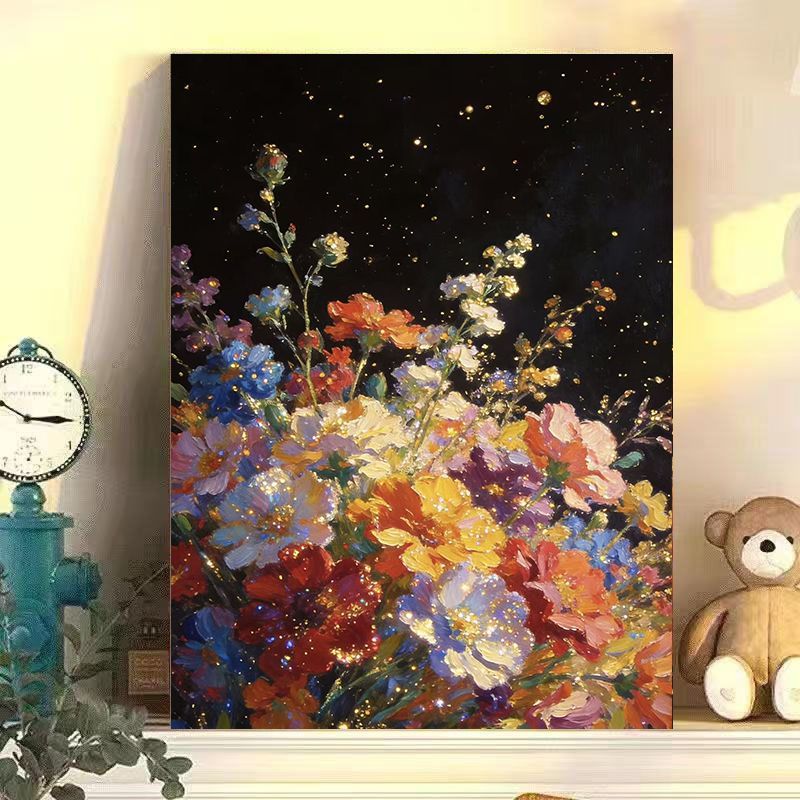 Floral-Themed Decorative Canvas Art Kalsten