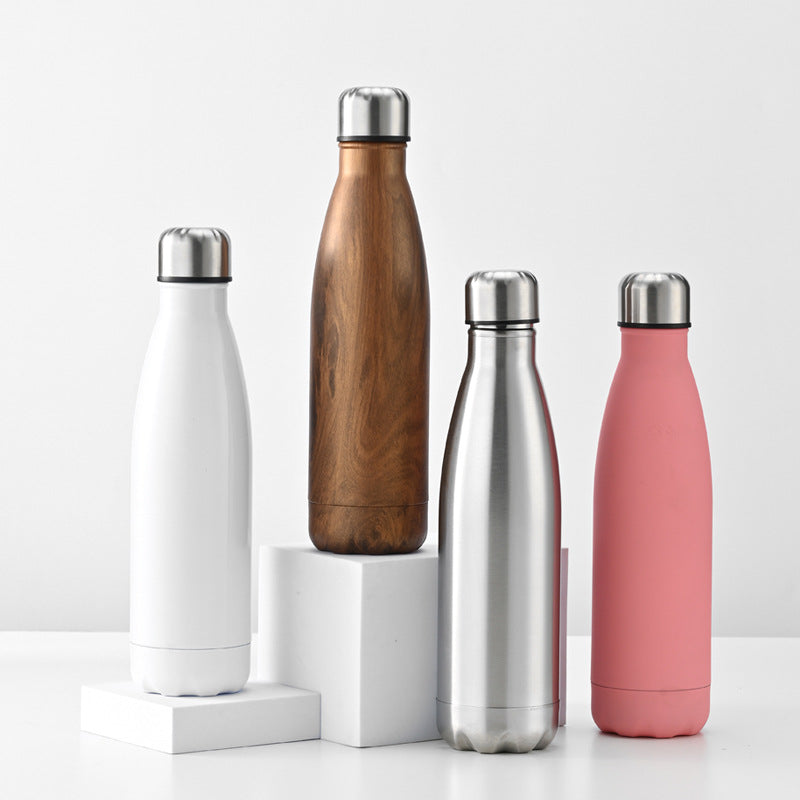 Women's insulated stainless steel drinking bottle with ergonomic design Kalsten