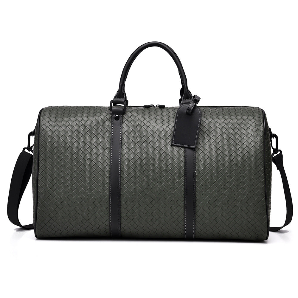 High-Quality Travel Bag Made of Woven Artificial Leather Kalsten