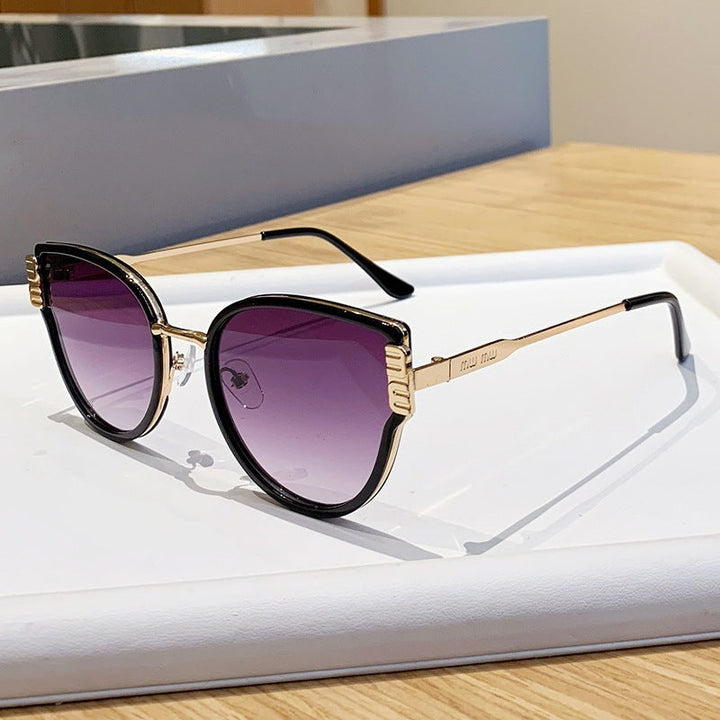 Women's Cat-Eye Sunglasses with Elegant Accentuated Lenses Kalsten