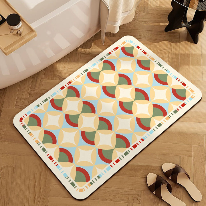 Decorative Bath Mat Kalsten