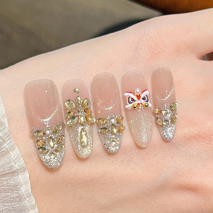 Luxury Decorative Press-On Nails Kalsten