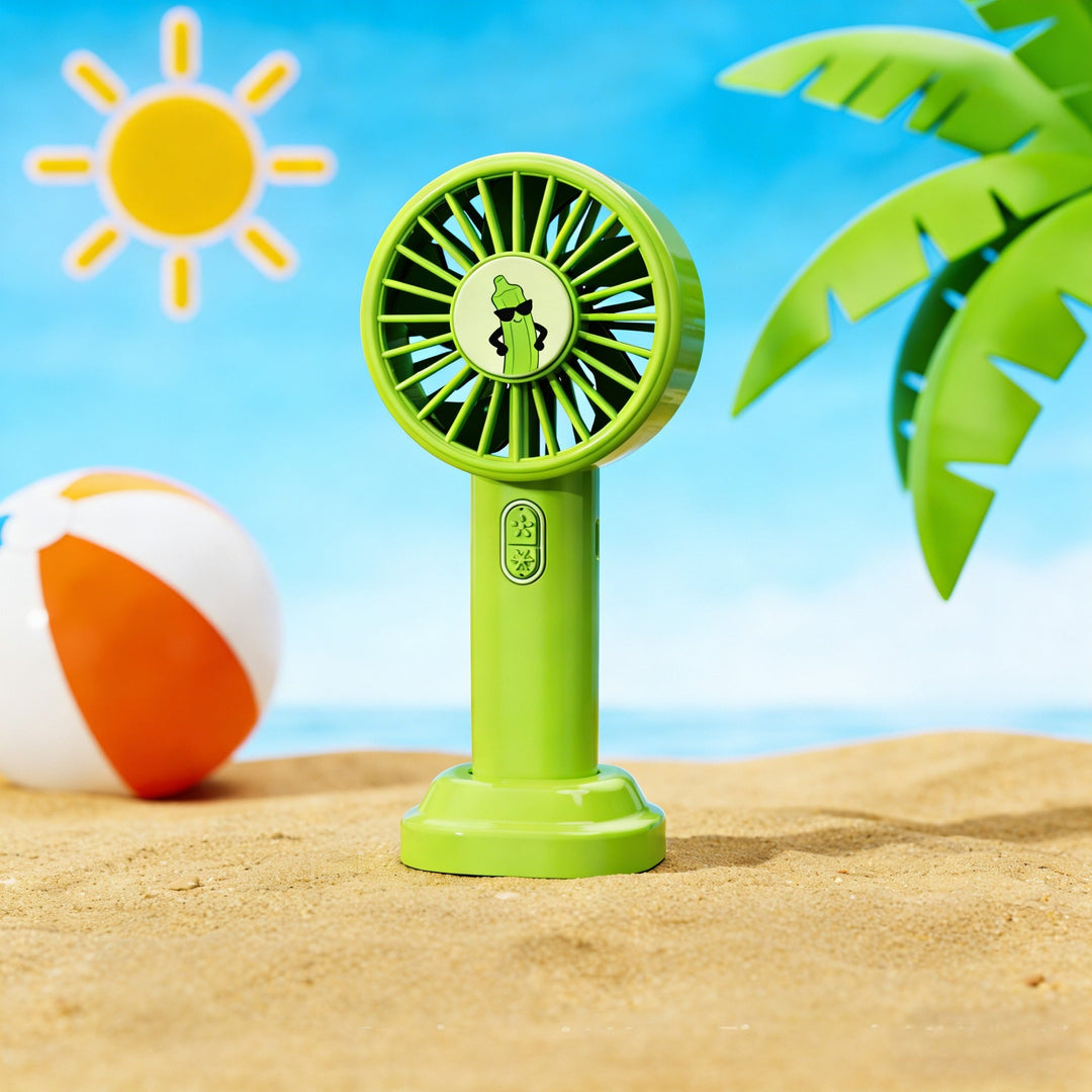 Unisex Portable Hand Fan with Cute Animal Design Kalsten