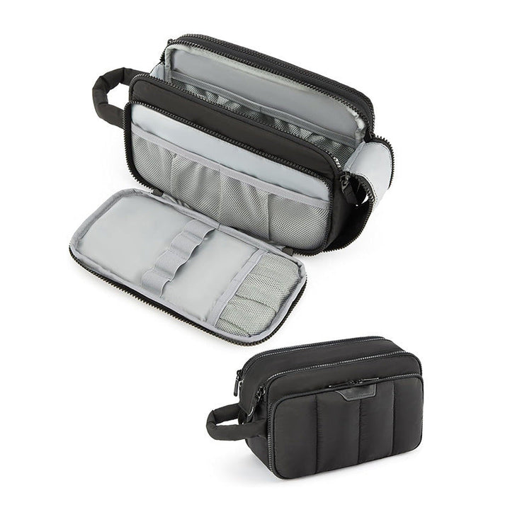 Cosmetic Organizer Bag with Multiple Compartments and Removable Interior Compartment Kalsten